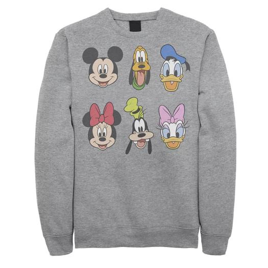 Мужской свитшот Disney Mickey & Friends Group Shot Heads