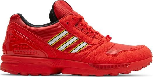 Кроссовки Adidas LEGO x ZX 8000 'Color Pack - Active Red', красный