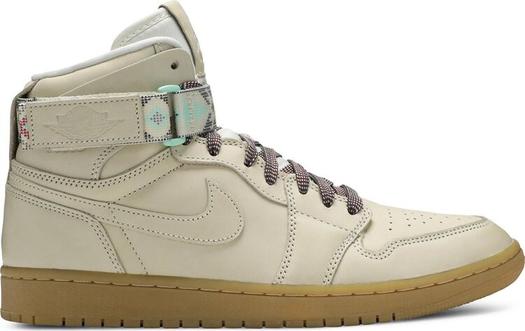Кроссовки Air Jordan 1 Retro Hi Strap N7, кремовый