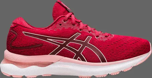 Кроссовки wmns gel nimbus 24 'cranberry frosted rose' Asics, красный