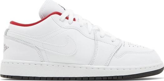 Кроссовки Air Jordan 1 Low GS White Gym, белый