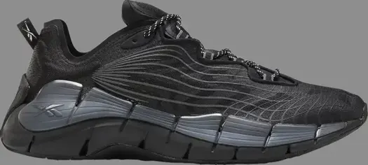 Кроссовки zig kinetica 2 'black cold grey' Reebok, черный