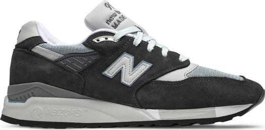 Кроссовки New Balance Kith x 998 Made in USA 'Steel Blue', серый