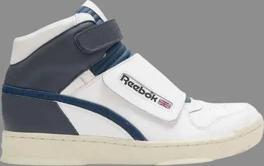 Кроссовки alien stomper mid 'white royal slate' Reebok, белый