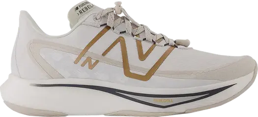 Кроссовки New Balance FuelCell Rebel v3 Permafrost 'Moonbeam', кремовый