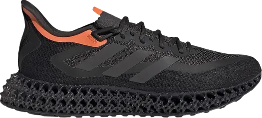 Кроссовки Adidas 4DFWD 2 'Carbon Impact Orange', черный