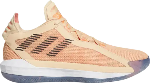 Кроссовки Adidas Dame 6 'International Women's Day', оранжевый