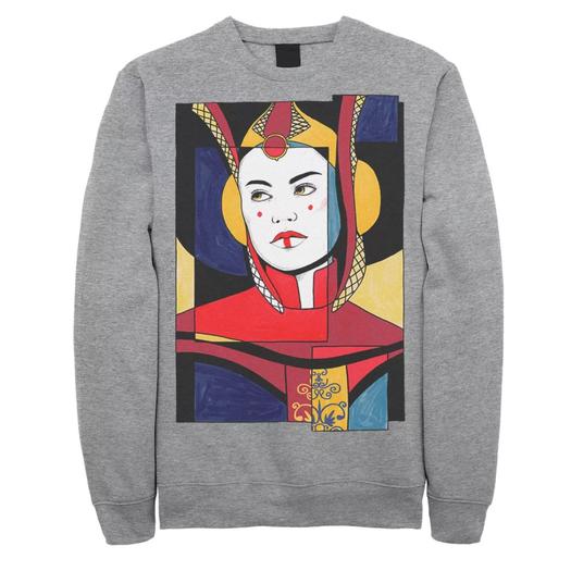 Мужской свитшот с плакатом Padme Artsy Sketch Star Wars