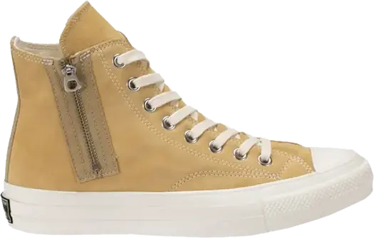 Кроссовки Converse NIGO x Addict x Chuck Taylor All Star Zip Hi Beige Suede, загар