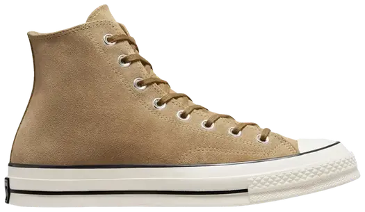 Кроссовки Converse Chuck 70 Suede High Sand Dune, коричневый