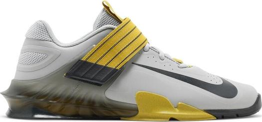 Кроссовки Nike Savaleos 'Grey Fog Bright Citron', серый