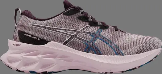 Кроссовки wmns novablast 2 le 'deep plum barely rose' Asics, фиолетовый
