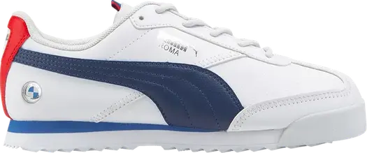 Кроссовки Puma BMW Motorsport x Roma Big Kid White Estate Blue, белый