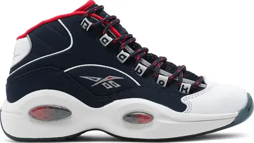 Кроссовки question mid big kid 'usa' Reebok, синий