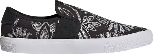 Кроссовки Adidas Vulc Raid3r Slip-On 'Tropical Print', черный