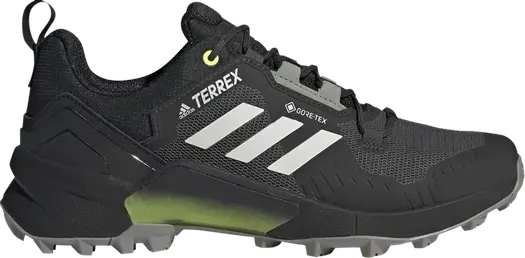 Кроссовки Adidas Terrex Swift R3 GTX 'Black Solar Yellow', черный
