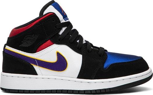 Кроссовки Air Jordan 1 Mid SE GS Rivals, разноцветный