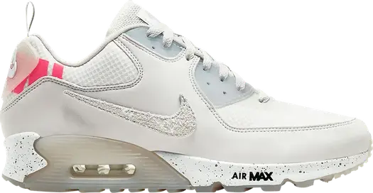 Кроссовки Nike Undefeated x Air Max 90 'Platinum Tint', серый