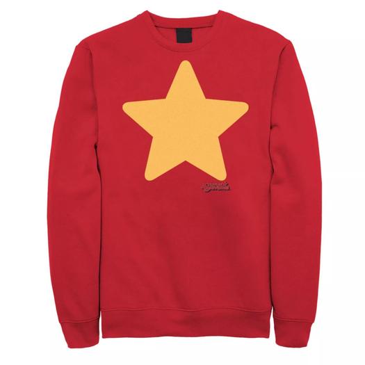 Мужской свитшот CN Steven Universe Star в костюме Licensed Character