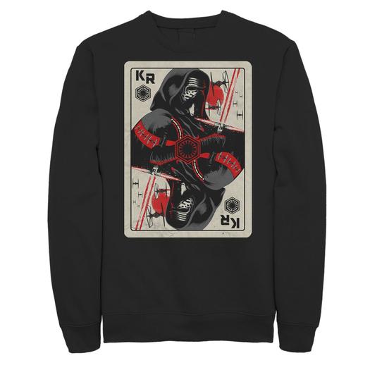 Мужской высокий пуловер Kylo Ren Aces свитшот Star Wars