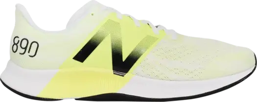 Кроссовки New Balance 890v8 Wide 'White Yellow', белый
