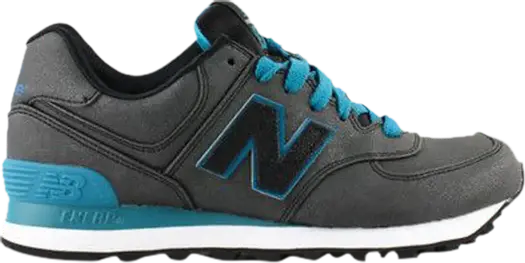 Кроссовки New Balance Wmns 574 'Precious Metals - Charcoal Teal', черный