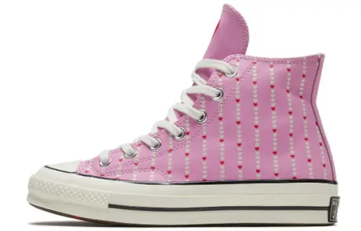 Кроссовки Converse Chuck Taylor All Star 70 Hi Love Fearlessly Peony Pink Women's