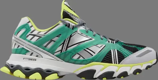 Кроссовки dmx trail shadow 'clover green' Reebok, белый