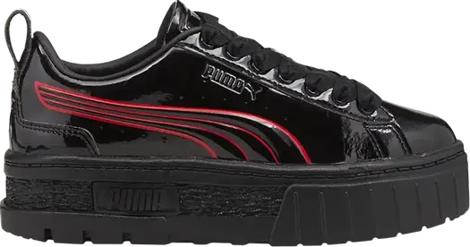 Кроссовки Puma Batman x Mayze Big Kid Catwoman, черный