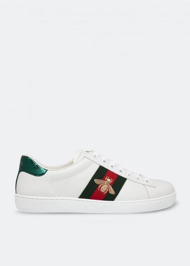 Кроссовки Gucci Ace sneakers, белые