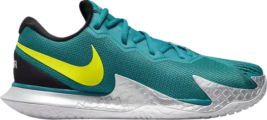 Кроссовки Nike NikeCourt Zoom Vapor Cage 4 Rafa 'Bright Spruce Atomic Green', зеленый