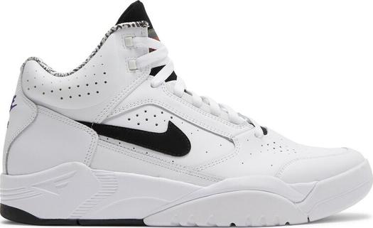 Кроссовки Nike Air Flight Lite Mid 'White Black' 2021, белый