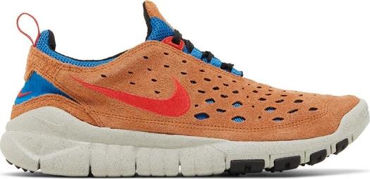 Кроссовки Nike Free Run Trail 'Dark Russet Blue Nebula', оранжевый
