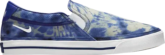Кроссовки Nike Court Legacy Print 'Tie-Dye', синий