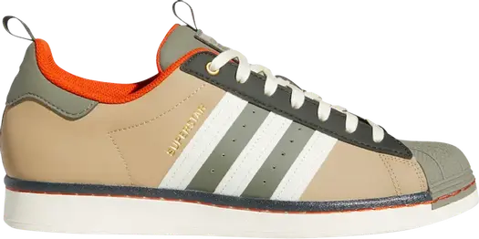 Кроссовки Adidas Superstar 'Hemp Cream', кремовый