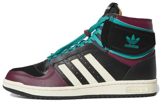 Кеды Adidas Originals Top Ten Skateboarding Men, черный/синий/фиолетовый