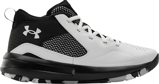 Кроссовки Under Armour Lockdown 5 GS White Black, белый