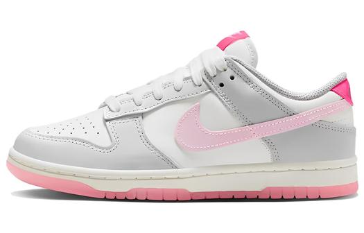 Кроссовки Nike Dunk Low 520, белый/розовый