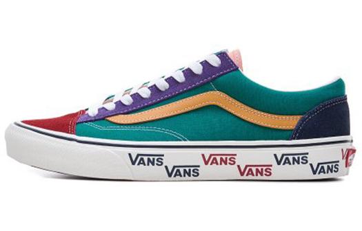 Кроссовки Vans Style 36 Red/Blue/Green