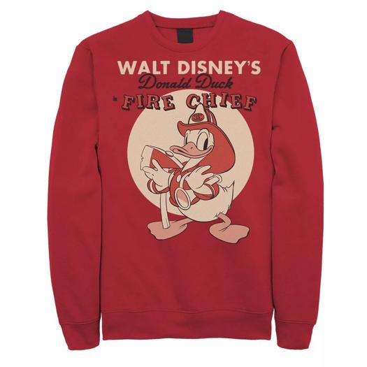 Мужская толстовка Fire Chief Disney Donald Duck