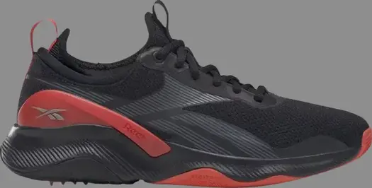 Кроссовки wmns hiit 2 'black dynamic red' Reebok, черный