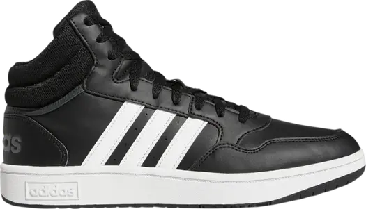 Кроссовки Adidas Hoops 3.0 Mid 'Core Black', черный