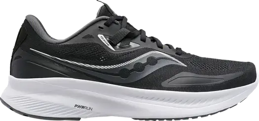Кроссовки Saucony Guide 15 Black White, черный