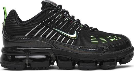 Кроссовки Nike Air VaporMax 360 'Green Strike', черный