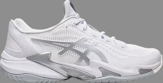 Кроссовки wmns court ff 3 'white pure silver' Asics, белый