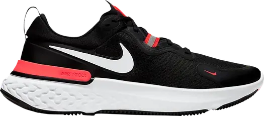 Кроссовки Nike React Miler 'Laser Crimson', черный