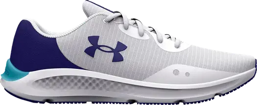 Кроссовки Under Armour Charged Pursuit 3 White Sonar Blue, белый