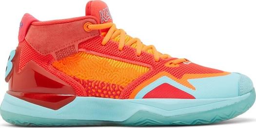 Кроссовки New Balance Kawhi, оранжевый/голубой