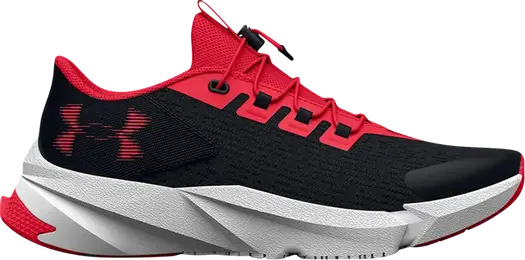 Кроссовки Under Armour Scramjet 5 GS Black Bolt Red, черный