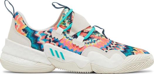 Кроссовки Adidas Trae Young 1 'Tie-Dye', многоцветный
